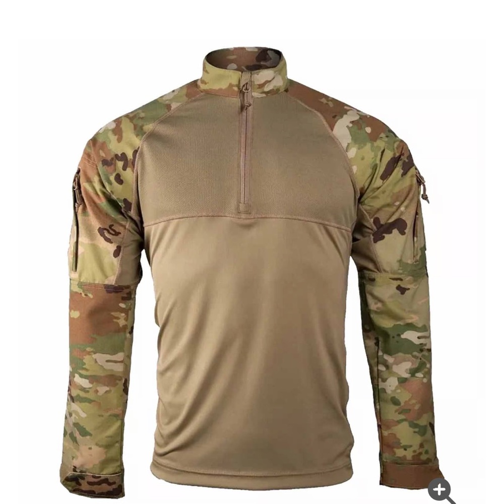 Military Army Popper OCP Combat Shirt